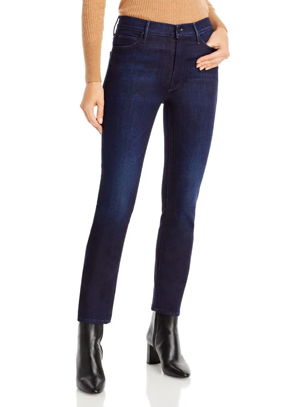 Skinny women jeans with a form - fitting designDazzler Womens Mid-Rise Skinny Leg Ankle Jeans