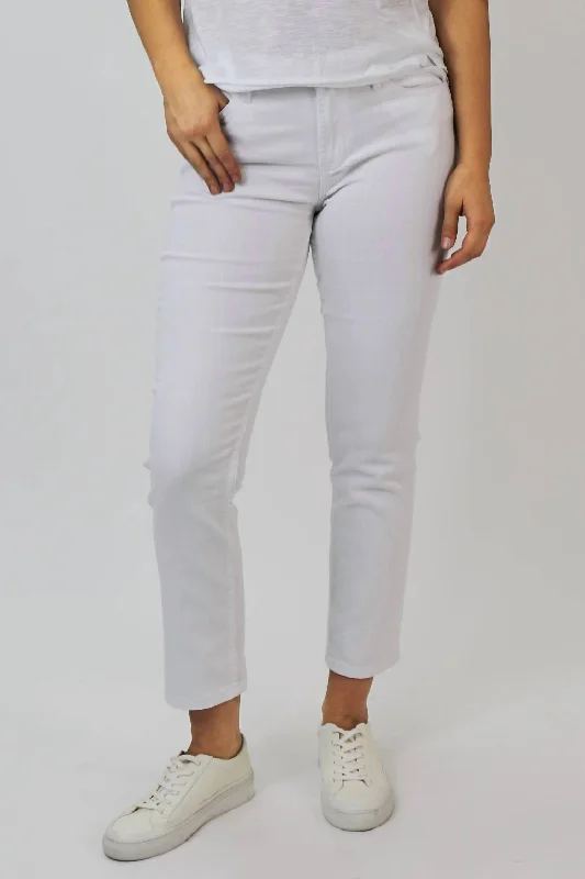 Bootcut women jeans to complement various shoe stylesHigh Rise Gisele Skinny Jeans In Optic White