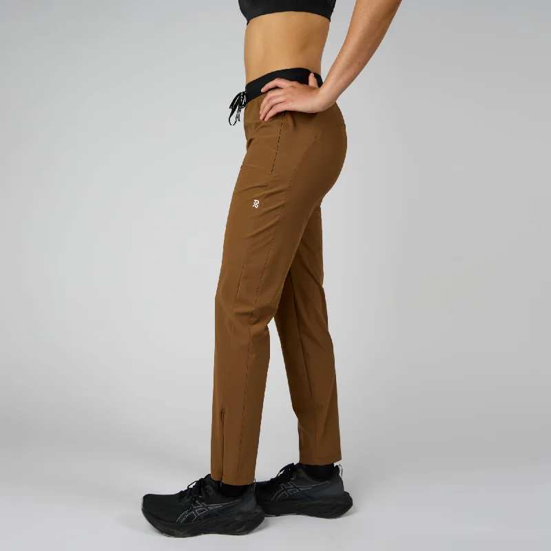 Women's Tight Trousers with Rhinestone Embellishments in Silver for a Sparkly LookSystem-R™ Jogger Pants - Nutmeg