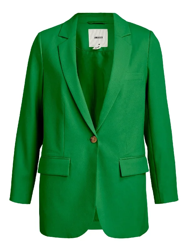 Women's Notched Lapel Blazers in Beige for a Timeless OutfitSigrid Blazer - Fern Green