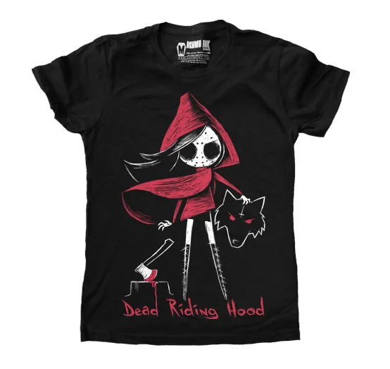 Sequined Women T Shirt for a Sparkly Night OutDead Riding Hood Women Tshirt