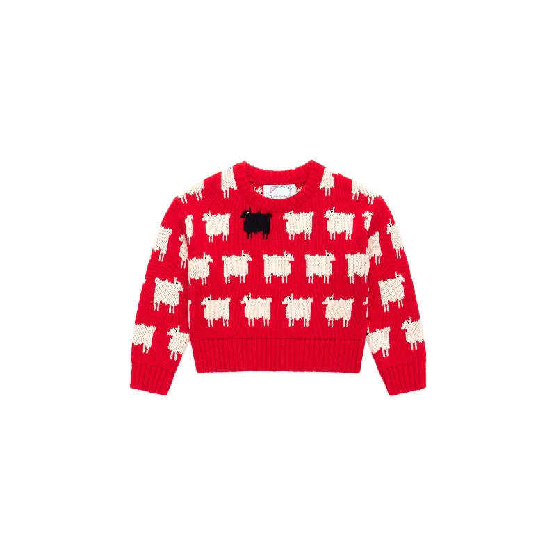 Plus Size Women's Oversized Chunky Knit SweatersWarm & Wonderful Children's Cotton Sheep Sweater