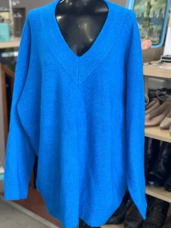 Cropped Women's Angora Blend Sweaters for a Trendy LookEn Thread Sweater XL