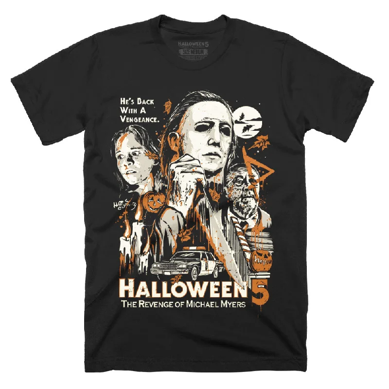 Organic Cotton Women T Shirt for Eco - Conscious WearersHalloween 5 This Time They're Ready T-Shirt