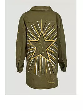 Plus Size Women's Side - Slit Sweaters in Bold SolidsSorena Star Jacket