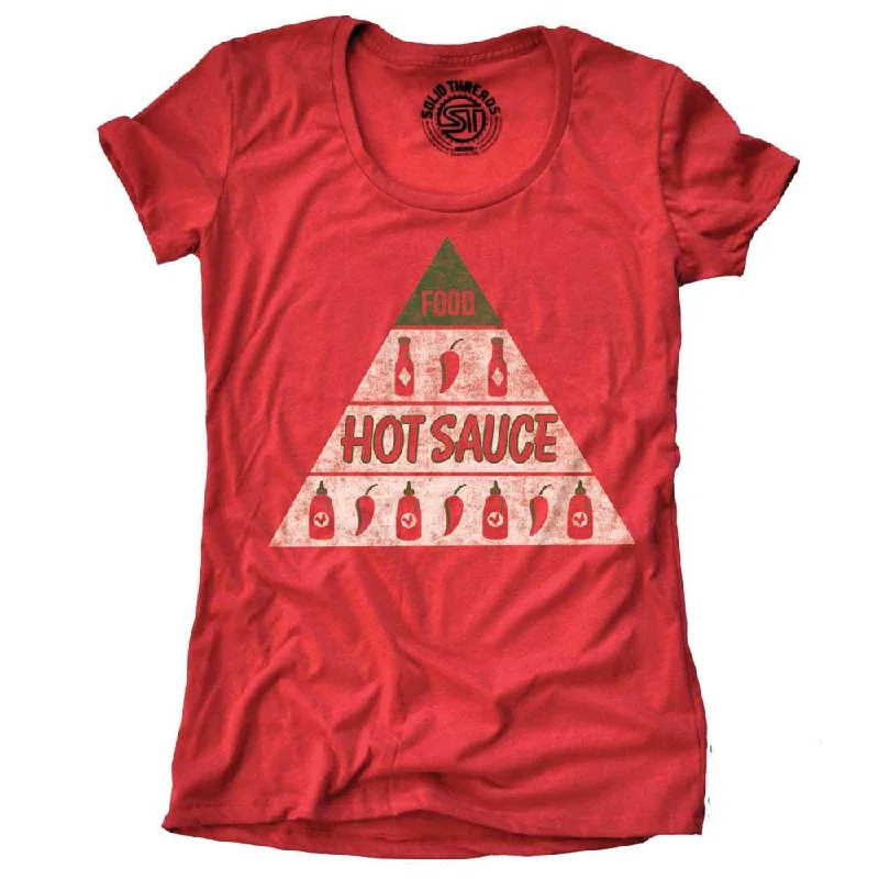 Plus Size Women T Shirt for a Comfortable and Flattering FitWomen's Hot Sauce T-shirt