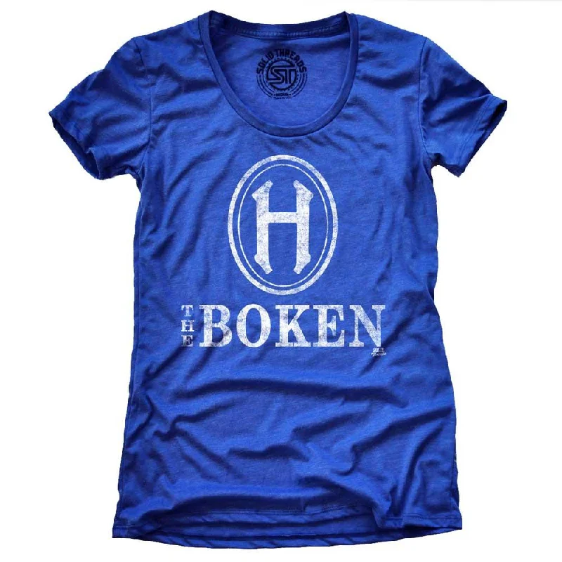 Ringer T Shirt Women with Retro - Inspired StripesWomen's The Boken T-shirt