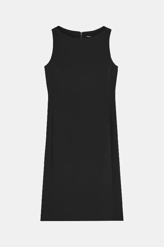 Pleated Women Dress with a Timeless and Elegant TextureMermaid Dress in Black