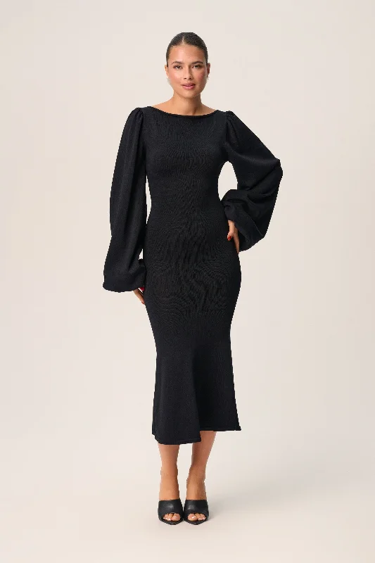 Wrap - Style Women's Lambswool Sweater Dresses in Elegant ShadesRennes Dress