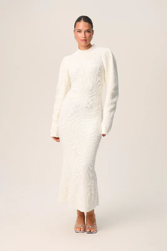 Wrap - Style Women's Lambswool Sweater Dresses in Elegant ShadesVerbier Dress