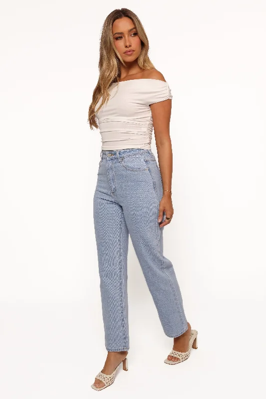 Abrand Venice Straight Jeans - Kendall