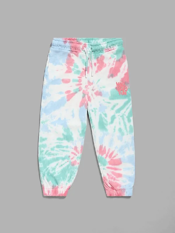 Bermuda Women Shorts for a Classic and Sophisticated LookHOP Kids Multicolour Tie-Dye Printed Joggers