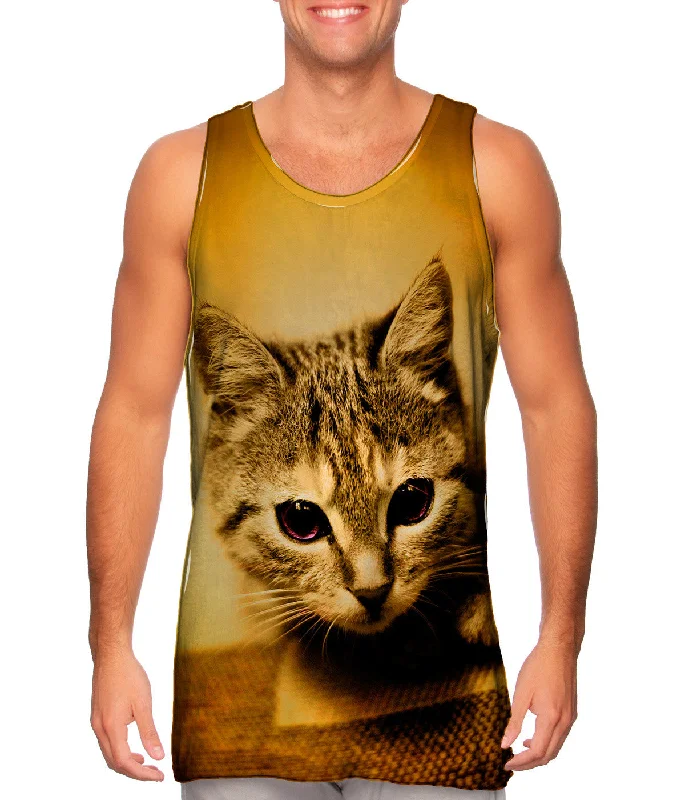 Mock Neck Women's Performance Tank Tops for CyclingRacer Kitten