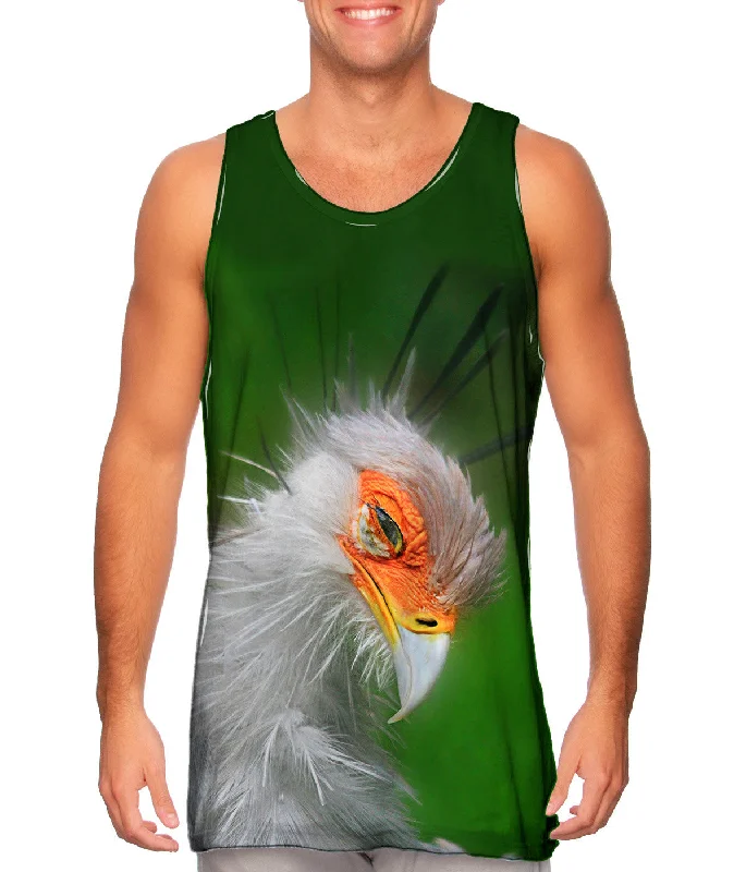 High - Neck Women's Silk Blend Tank Tops for a Luxurious FeelSectetary Bird