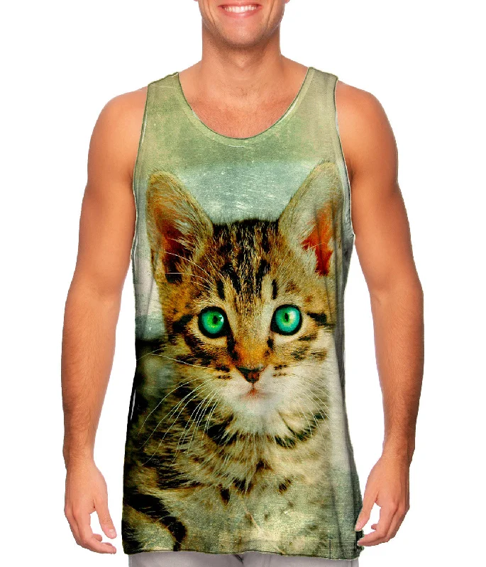 High - Neck Women's Silk Blend Tank Tops for a Luxurious FeelShear Kitten